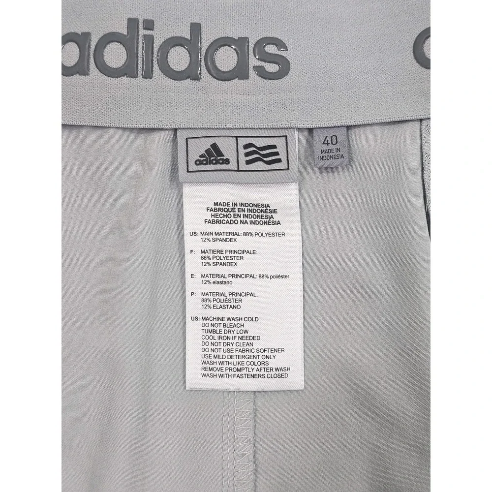 Men's Adidas 365 Ultimate Chino Golf Shorts Size 40 Gray Performance Sport